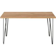 OEM Schreibtisch 138 x 68 cm Eiche Craft / Braun