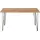 OEM Schreibtisch 138 x 68 cm Eiche Craft / Braun