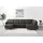 sit&more Wohnlandschaft SIT & MORE "Farö U-Form", grau (anthrazit), B:325cm H:90cm T:187cm, Sofas, Wohnlandschaft, inklusive Federkern, wahlweise mit Bettfunktion und Bettkasten