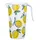 Gedalabels Krug mit Deckel Zitronen 1,5l | Karaffe | Outdoor | Outdoorgeschirr | Saftkrug | Camping | Garten | Sommer | GEDA Labels | Campinggeschirr | Pitcher