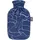 Fashy Wärmflasche mit bedrucktem Flauschezug 2,0 L, lila