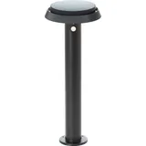 Brilliant LED Sockelleuchte ALVERO LED-Außenleuchte, Solar, Bewegungsmelder, 50 cm, 500 lm, 3000 K schwarz
