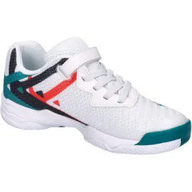 Kempa Wing 2.0 Junior Handballschuhe weiß/rot/schwarz, 34 EU