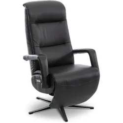 Sessel Bilbao Leder Schwarz
