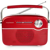 Thomson RTS450BTR + Bluetooth + Solar + USB-C rot