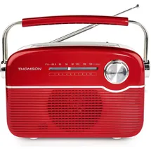 Thomson RTS450BTR + Bluetooth + Solar + USB-C rot