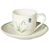 Villeroy & Boch Colourful Spring Espressotasse mit Untertasse 100 ml, - DS