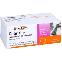 Cetirizin-ratiopharm bei Allergien