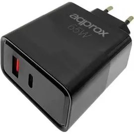 APPROX APPUSBWALL65W, 65W USB-C und USB-A