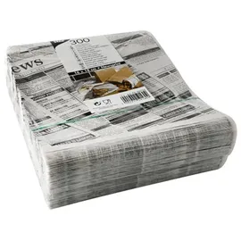 Papstar Hamburger-Tüten Pergament-Ersatz 16 cm | Tüten Burger, Pergament - Ersatz fettdicht