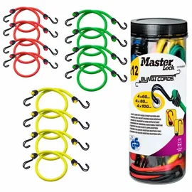 Master Lock Spannseil Twin Wire 3107EURDAT Bunt 12er Set