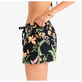 Roxy Coastline Ride Coverup Kurze Hose - Anthracite Island Escape - L