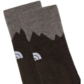 The North Face Mountain Hiking Crew Socken Smokey Brown/Schwarz 40-42