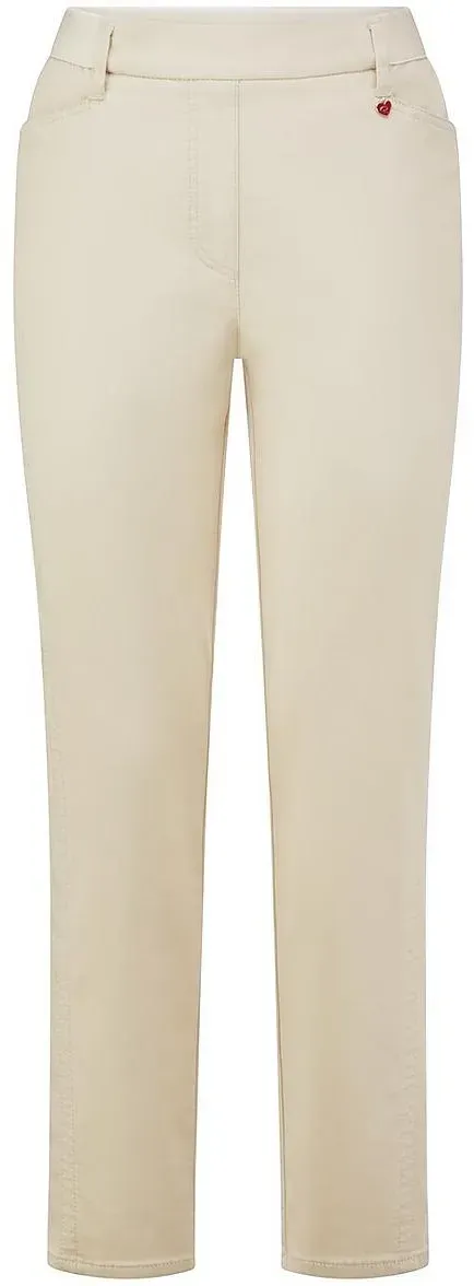 Slim Fit-Hose Modell Alice New Relaxed beige, 52