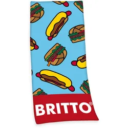 Britto Handtuch "HOTDOG" - B/L ca. 80,00x180,00