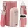 lionelo Thermup Go Evo Tragbarer Babyflaschenwärmer, hält Flüssigkeiten warm, 5 Betriebstemperaturen von 38 bis 50o C, USB-C Aufladung, bis zu 9 Stunden Betrieb, LCD Display