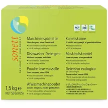 Sonett Machinenspülmittel für Haushalts-Geschirrspülmaschinen 1,5 kg