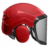 Pfanner Protos Integral Forest Forsthelm G16 F39 alle 24 Farben Forst Schutzhelm - rot