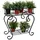 Garden Pleasure Blumenständer 28 x 58 x 59 cm Schwarz