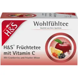 H&S Früchte mit Vitamin C Filterbeutel 20X2.7 g