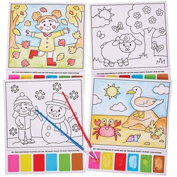 Magische Malbilder Jahreszeiten (Pro Set 12)