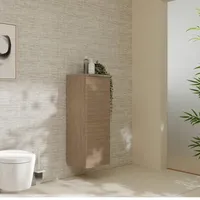 Hansgrohe Xelu Q Halbhochschrank 40 x 35 cm Eiche Natur MDF