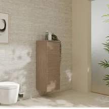 Hansgrohe Xelu Q Halbhochschrank 40 x 35 cm Eiche Natur MDF