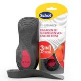 SCHOLL In-Balance 3/4 Einlegesohlen für Damen - Herren - Schuheinlagen zur Linderung von Knie bis Ferse Sohlen 1 Paar nicht klebende Einlagen bei Schmerzen