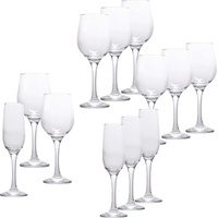 neuetischkultur Gläserset 12-teilig Wein- und Sektgläser