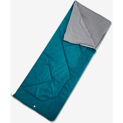 Schlafsack Camping - Arpenaz 20 °C, blau|grau|grün, EINHEITSGRÖSSE