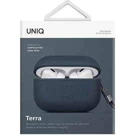 Uniq Hülle Aus Echtem Leder, Blau