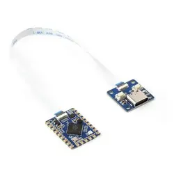 Waveshare RP2350-Tiny Mikrocontroller, ARM/RISC-V, 28 GPIO, 4MB Flash,USB-C, RGB-LED, mit FPC-Kabel