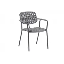 Zebra Technologies Zebra Costa Stapelsessel 60,5 x 57 x 80,5 cm graphit