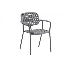 Zebra Technologies Zebra Costa Stapelsessel 60,5 x 57 x 80,5 cm graphit