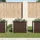 vidaXL Garten-Hochbeet verzinkter Stahl rechteckig 100 x 40 x 77 cm Braun 