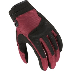 Macna Darko Damen Motorrad Handschuhe, rot, Größe M