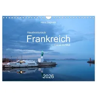 Calvendo Hausbooturlaub Frankreich - Canal du Midi (Wandkalender 2026