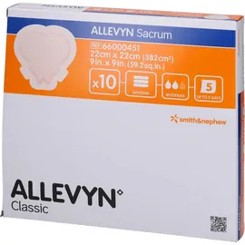 Smith & Nephew Allevyn Sacrum 22,5 x 22,1 cm 10 Stück