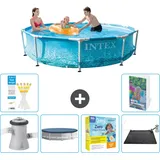 Frame Pool Rund - 305x76 Cm - 7-teilig  S234