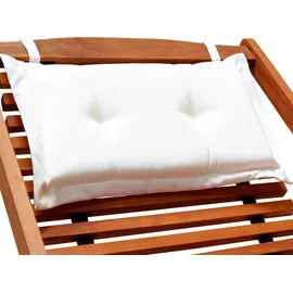 CASARIA Gartenliege 152 x 70 x 74 cm braun klappbar