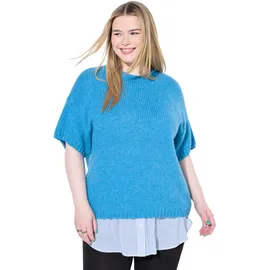 Studio Untold Pullover Strick türkis 50/52