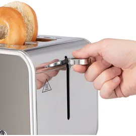 Russell Hobbs Distinctions Toaster Titanium Silber