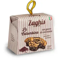 Italienischer Osterkuchen mit Schokoladenstückchen Zaghis Colombina Gocce Di Cioccolato, 100 g