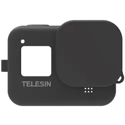 Telesin Schutzhülle Silikon, schwarz für GoPro 8