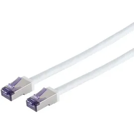 Lanview LVN-CAT6A-FLEX-25CMWH. Kabellänge: 0,25 m, Kabelstandard: Cat6a, Kabelschirmung: S/FTP (S-STP), Anschluss 1: RJ-45, Anschluss 2: RJ-45, Beschichtung Steckerkontakte: Gold, Datenübertragungsrate: 10000 Mbit/s (LVN-CAT6A-FLEX-25CMWH)