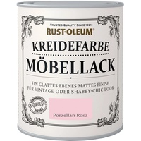 Rust-Oleum Kreidefarbe Möbellack Porzellan Rosa Matt 750 ml