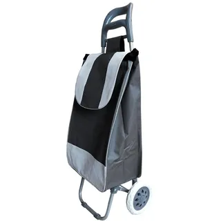 hatex as gmbh & co. kg Michelino 38 L Einkaufstrolley schwarz-grau
