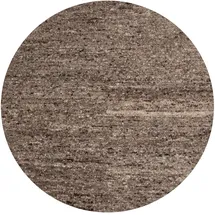 Woood Efia Wollteppich 200 x 202 cm Braun