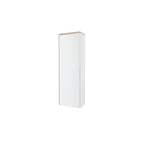 Möbel Kraft Hängeschrank 54 x 31 x 170 cm Weiß