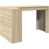 vidaXL Schreibtisch Sonoma-Eiche 123,5x73,5x75 cm Holzwerkstoff